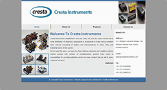 Desktop Screenshot of crestainstruments.com